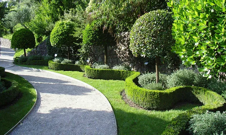 styled garden